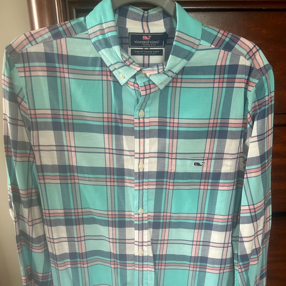 Vineyard Vines Multicolor Plaid Shirt